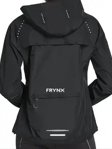 Women's Hooded Jacket Outdoor Sports Coat with Zipper Pockets, Casual Daily Wear for Spring & Fall, Ideal for Exercise & Leisure Activities Outdoor Sportswear