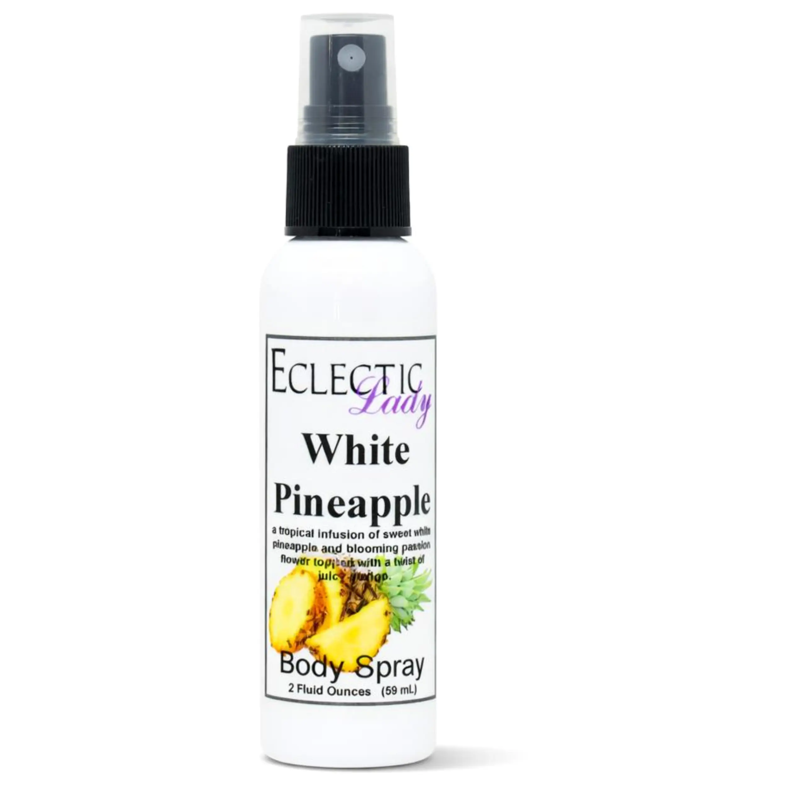 White Pineapple Body Spray, Hydrating Body Mist for Daily Use