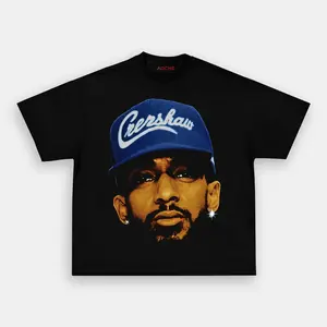 [Sale up To 40%] Nipsey Hussle Big Face Tee - Rap Icon Cotton Shirt, Unisex Crewneck USA Made