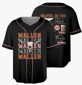 Still The Problem Tour 2026 Baseball Jersey, M-Morgan Wallenn Tour Baseball Jersey