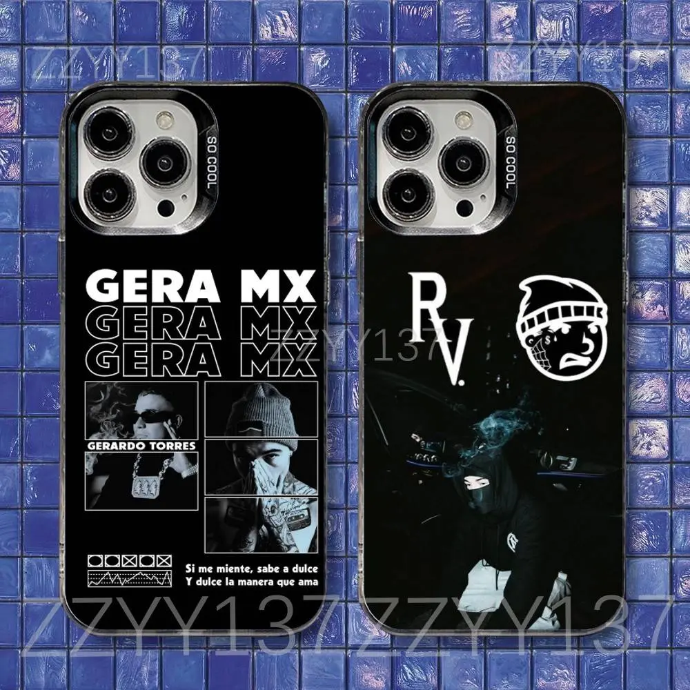 Gera MX Rich Vagos Shockproof Matte Plastic iPhone Case - Mobile Phone Accessory for iPhone 17,16,15,14,13,12,11,8,7 (Pro,Max,Plus,Mini,XS,SE), Accessories