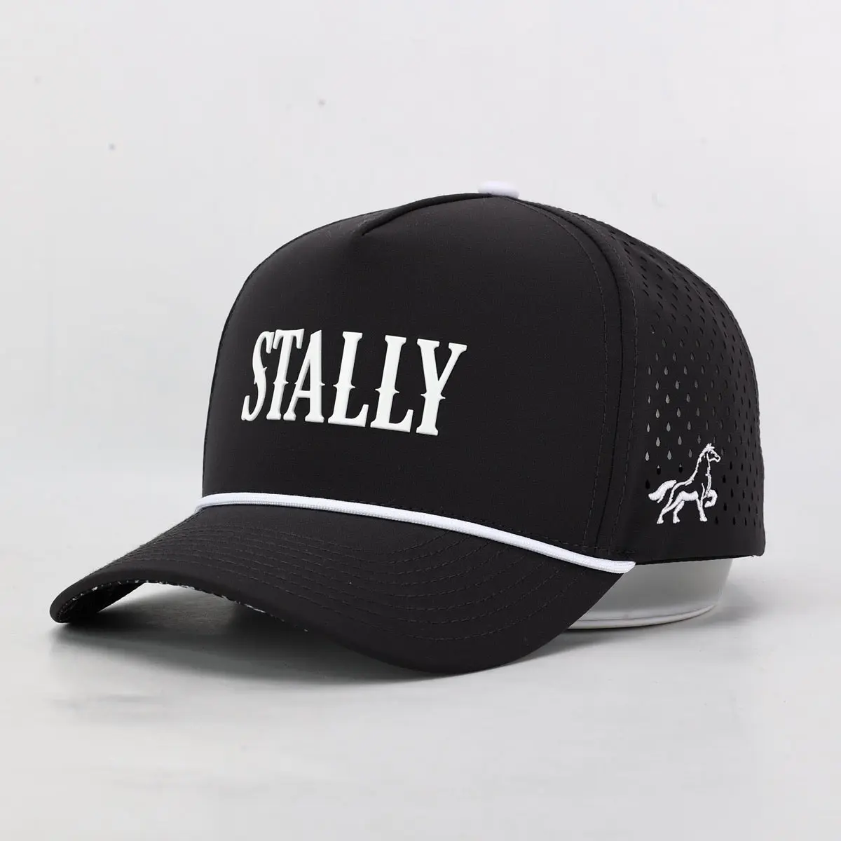 Stally Midnight Performance Cap | Moisture Wicking Western Athletic Hat for Men and Women