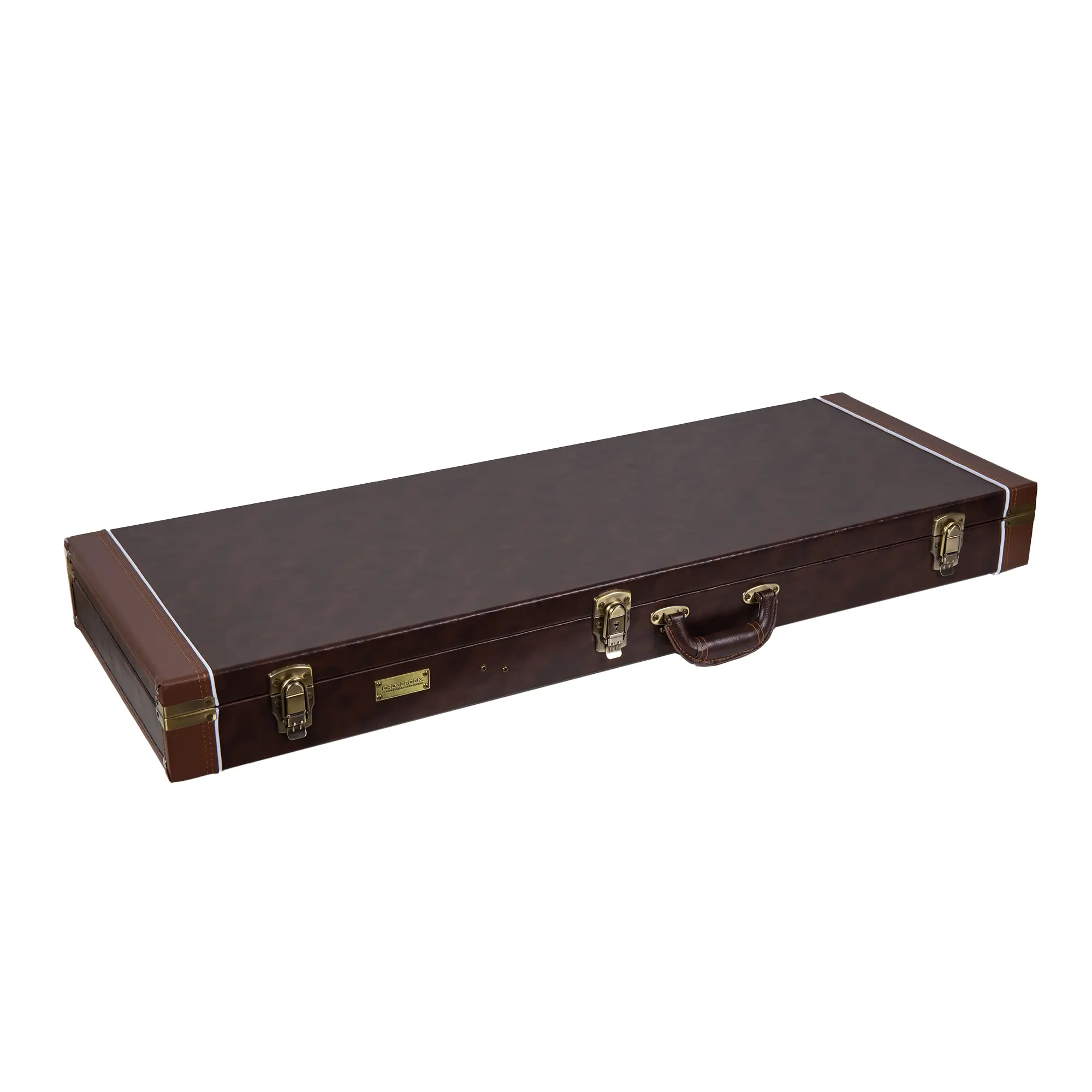Crossrock Electric Case fits PRS SE Standard Solid Body Guitar, Rectangular, Vintage