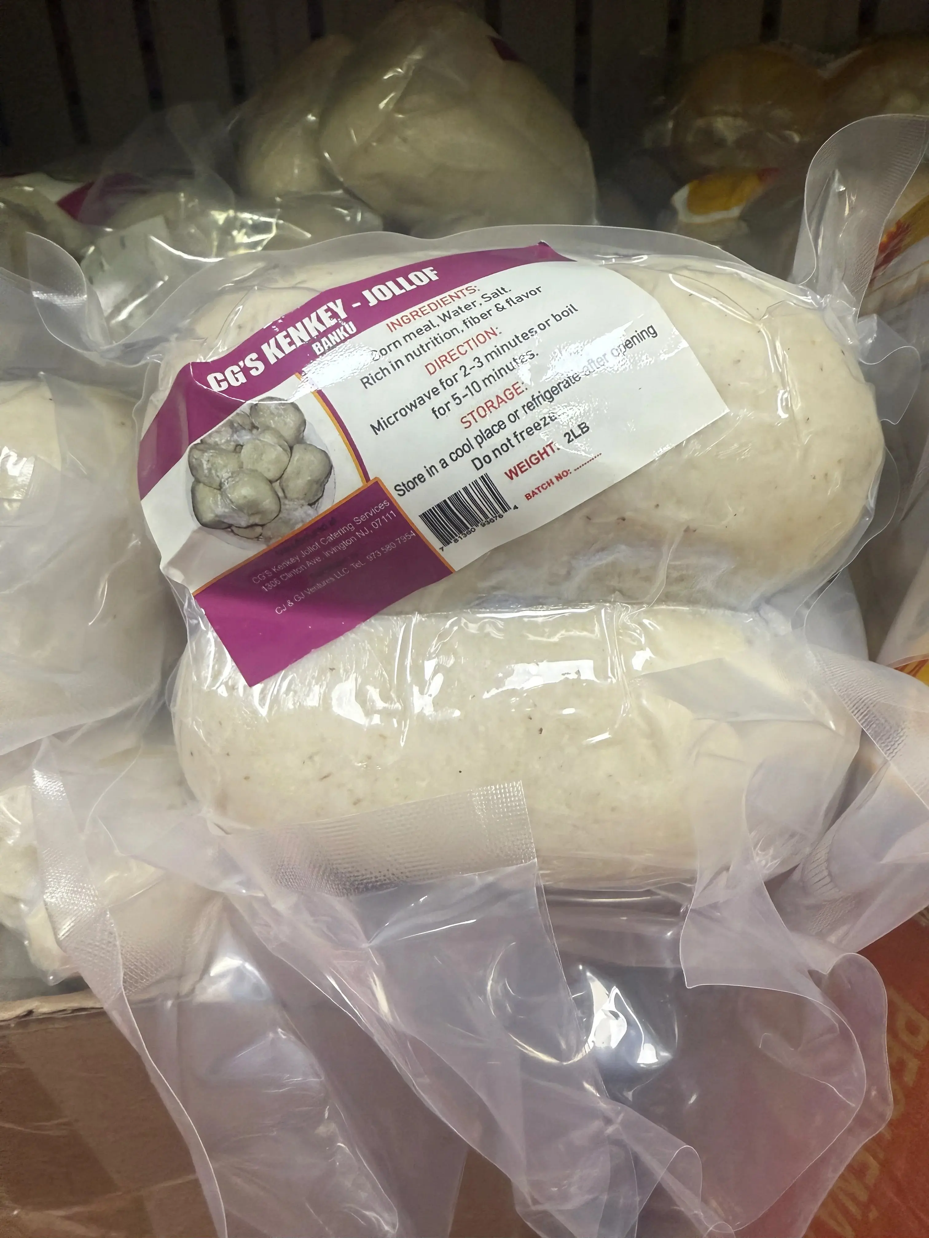 Fresh Banku – Traditional Ghanaian Corn & Cassava Dish