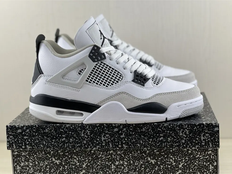 Unisex Off White Cement Grey Leather Mid Top Retro Minimalist Neutral Sneakers Brand New Complete With Original Gift Box