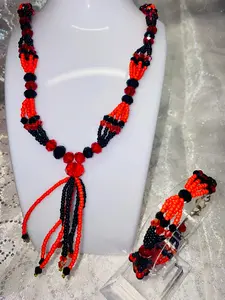 Mazo Necklace and Bracelet for Elegua - Ilde Ide Idde y Mazo Eleke de Elegua Elegba Eshu Esu