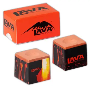 Lava Billiard Chalk Rust 2 pcs