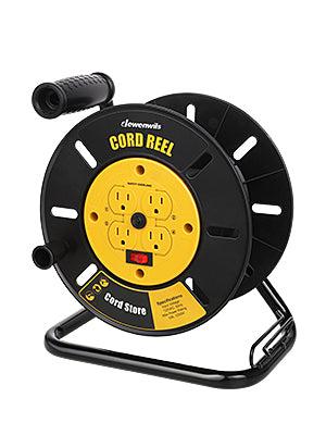DEWENWILS Extension Cord Storage Reel ( without cord ), for 12/3,14/3,16/3 Gauge Power Cord, Hand Wind Retractable, 13A Circuit Breaker-HCRB00E DEWENWILS Extension Cord Storage Reel ( without cord ), for 12/3,14/3,16/3 Gauge Power Cord, Hand Wind Retractable, 13A Circuit Breaker-HCRB00E