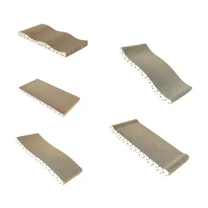 3 Pack Cardboard Cat Scratcher Pads Cat Scratching Board for Indoor Cats 17.7″Lx8.2″Wx0.9″H Dual-Side Corrugated Cats Scratching Post Reusable Supplies