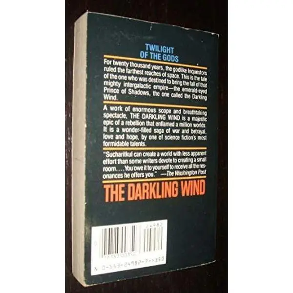 USED-Darkling Wind by Somtow SUCHARITKUL (Paperback)
