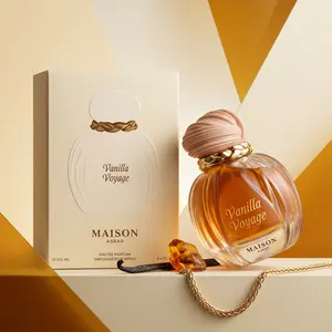 100ML Vanilla Perfume for Women, Sweet Caramel Honey Gourmand Fragrance, Long Lasting Eau De Parfum, Unisex Vanilla Voyage Scent