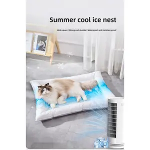 Self Cooling Pad for Dogs Summer Cool Bed Gel Cooling Pad for Hot Weather