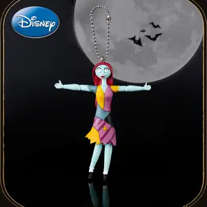 Disney Officially Licensed Nightmare Themed Sally Keychain Bag Pendant Novelty Christmas Keychain Spooky Christmas Artistic Pendant Mysterious Trendy Brand Accessory Christmas Halloween Town Keychain