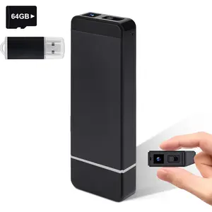 64GB Portable Loop Nanny Recorder Camera With Motion Detection For Home Security