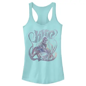 Juniors Womens Marvel Eternals Kro Pastel Racerback Tank Top
