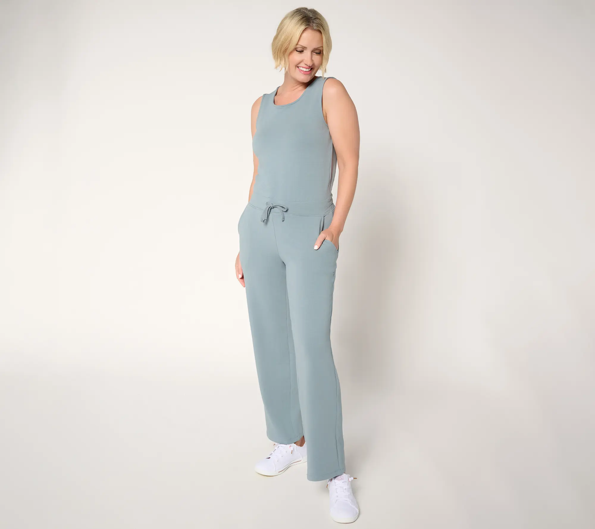Barefoot Dreams Tall Malibu Collection Brushed Luxe Lounge Jumpsuit
