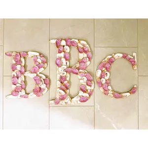 Pink Oyster Monogram