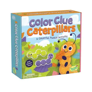 Color Clue Caterpillars Puzzle Activity