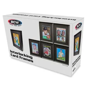 BCW Interlocking Card Frames ( pefect way to display your favorite cards)