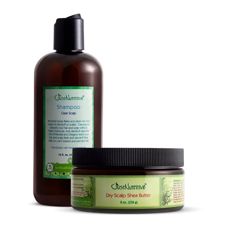 Dandruff Clear Scalp Shampoo & Dry Scalp Shea Butter Duo
