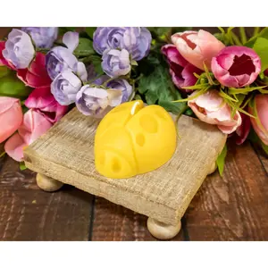 LadyBug Pure American Beeswax Candle Novelty