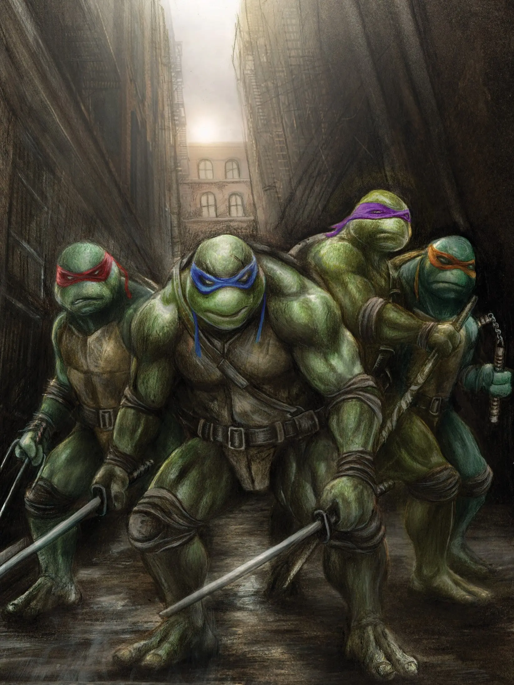 Teenage Mutant Ninja Turtles #17 Wil Shrike, Full Art [AC Pop Comics Exclusive]