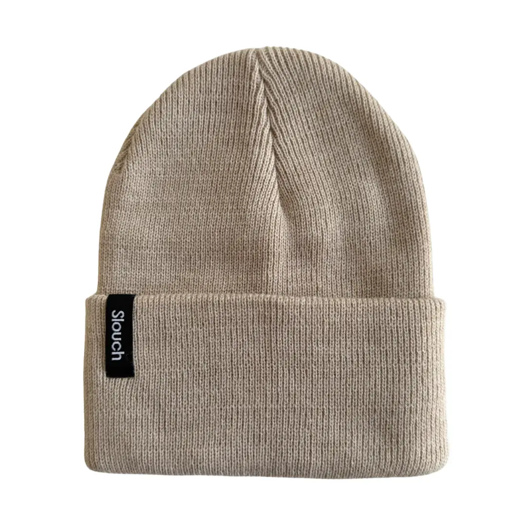 Beige, Heather Copper, & Trail Knit Cuff Beanie Bundle