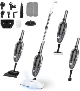 Steam Mop - All-in-one Powerful Handheld Steam Cleaner Detachable Floor Steamer with 11 Accessories, MultiPurpose Steamer for Hardwood Floors, Clothes,Windows,Tiles,Carpet, Whole Home Use