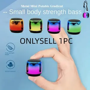 Portable Music Player Mini Speaker M1, Wireless Bluetooth-compatible Speaker with Bass, Sport Stereo Sound, Compatible with Any Smartphone, Rechargeable Speaker, Portable Speakers