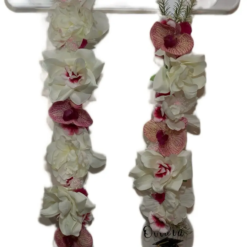 Graduation Stole with Elegant Floral Design for Special Occasions