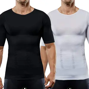 Men's Gynecomastia Compress Tank Top Slim Abs Body Shaper Athletic Vest Tummy Control Shapewear Menswear fajas body shaper Compression Waist Trainer