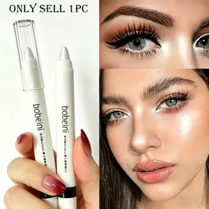 Diamond shimmer inner corner highlighter pen, fine glitter no clumping, refine inner corner brighten eyes Highlighter Makeup
