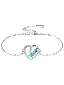 Fashion Sea Turtle Design Bracelet, Fashion Jewelry for Party, Daily Clothing Decor, Trendy All-match & Exquisite Jewelry for Birthday Gift