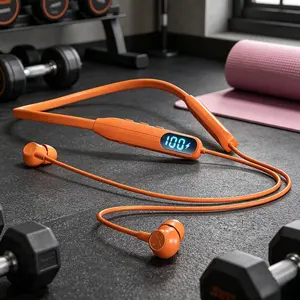Bluetooth Neckband Earbuds, New Low-Latency Gaming Mode, HiFi Bass, 12H Battery, ENC, Smart Voice Assistant, for Sports & Work, Compatible with Phones, Tablets & Electronics Audio Accessories, Tablet summervibes
