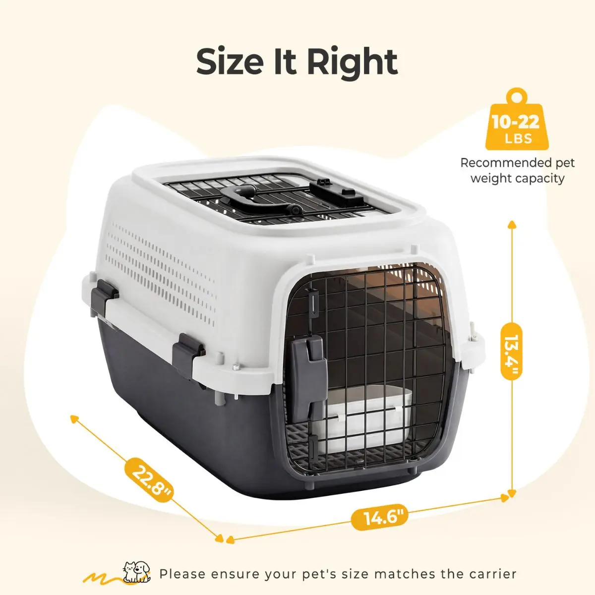 Travel Crate With Handle
