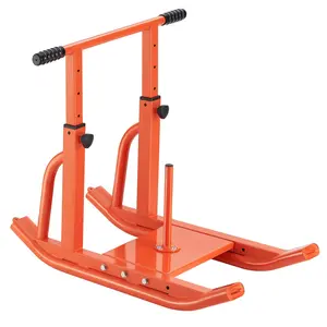 Father's Day Gift VEVOR Weight Power Pull Push Sled Workout Fitness Strength Speed Training Sled Orange