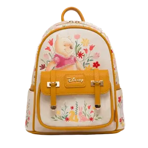 WondaPop Among the Flowers 11" Vegan Leather Mini Backpack