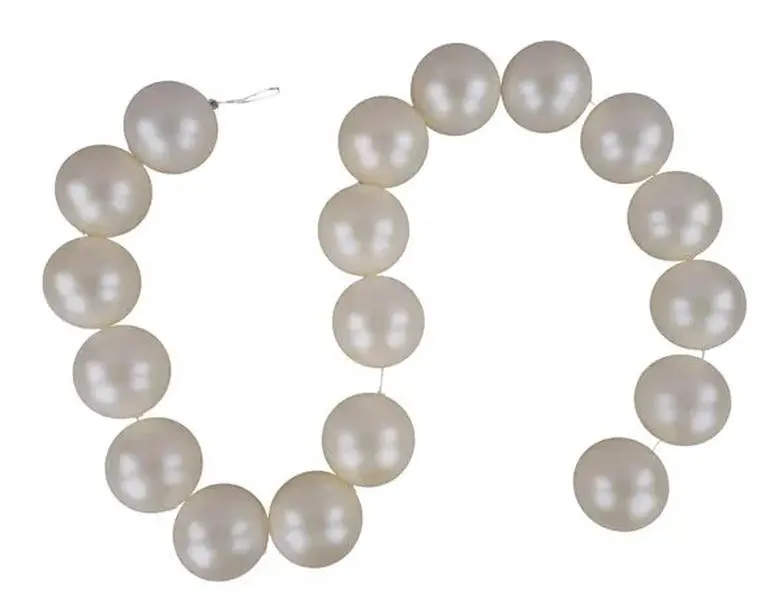 6 Foot Large Ivory Pearl Garland