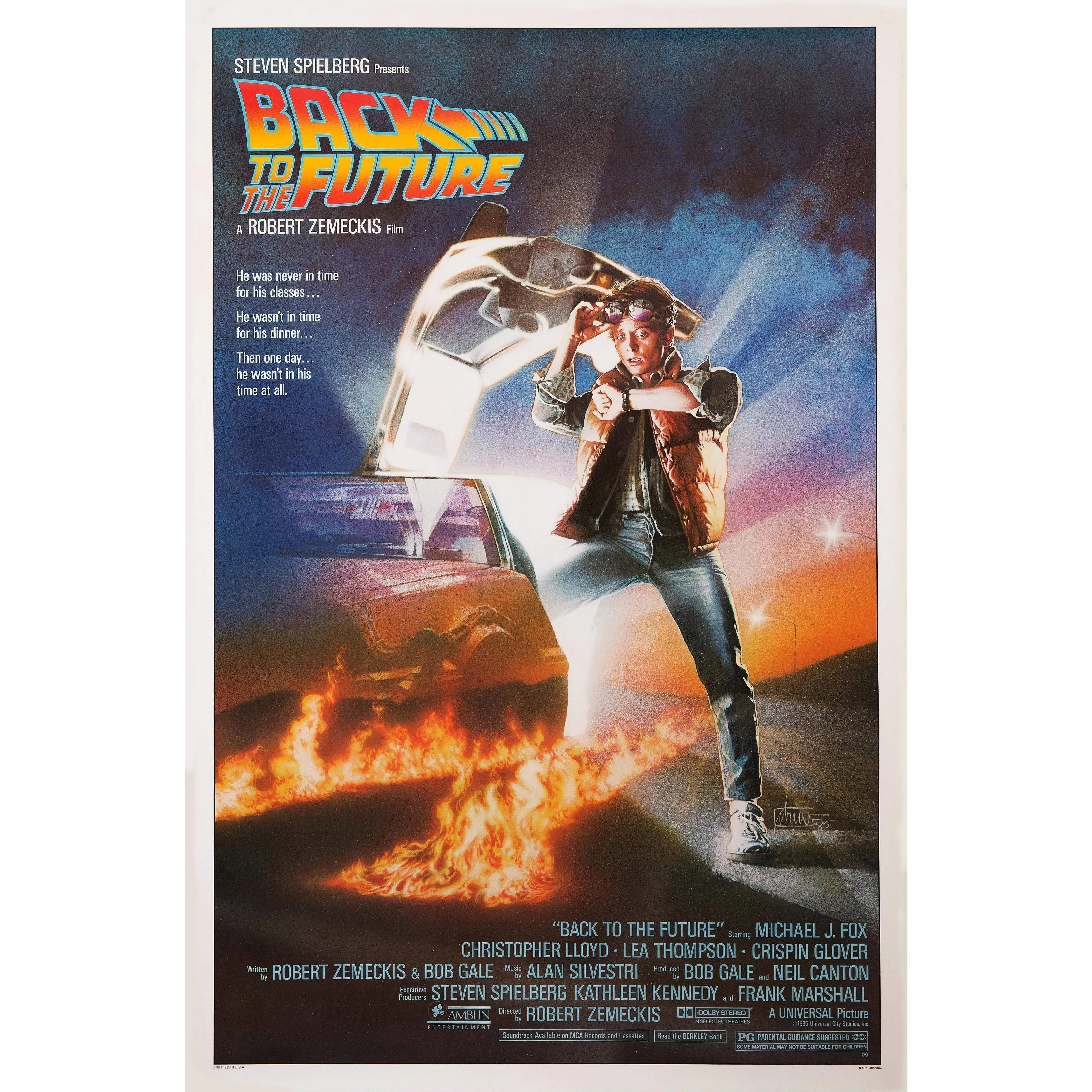 Michael J Fox Private Signing: Back to the Future Autographed 12x18 Photo