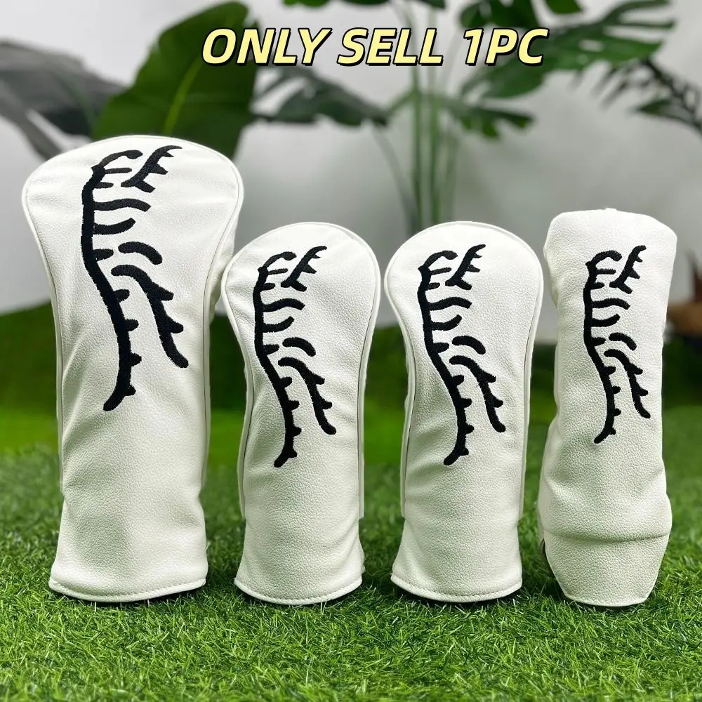 Golf Club Head Cover with Minimalist Tiger Design, Unisex 1-Iron Wood Waterproof Cap for Golf Clubs, Protective Gear for Every Golfer, Essential Golf Accessory, Golf Accessories, Golf Supply, Golf Equipment
