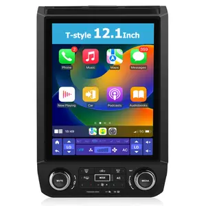 12.1" Android 13 4GB+64GB Car stereo for Ford F150 2015-2020 touch screen, original car with Bang & Olufsen audio system , has Android Auto Wireless Carplay, Bluetooth WIFI supports GPS Navigation