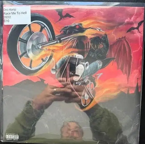 Dro Kenji – Race Me To Hell (LP, Pink Vinyl, Mixtape, 2022, Internet Money / TenThousand Projects 2812124884)