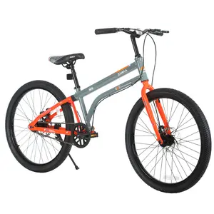 【Bellemave】24 Inch Kids Bike for Girls & Boys Ages 10+, Single Speed Teen Bike with Dual Disc Brakes , Lightweight Steel Frame