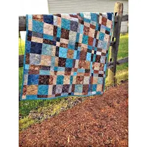 Double Four Patch Quilt Pattern