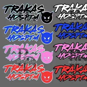 TRAKAS HDSPTM DECAL