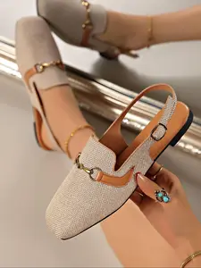 Women's Fashion Flat Shoes, Casual Comfortable Footwear, Stylish Daily Wear, Perfect Choice for Shopping & Leisure Activities