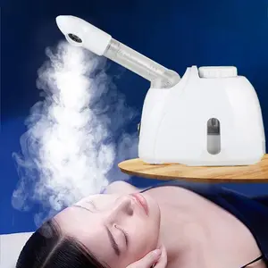 Portable Facial Steamer, 360 Degree Rotatable Hot Steam Nano Facial Steamer, Moisturizing Facial Beauty Machine for Home Use, Facial Care Tools