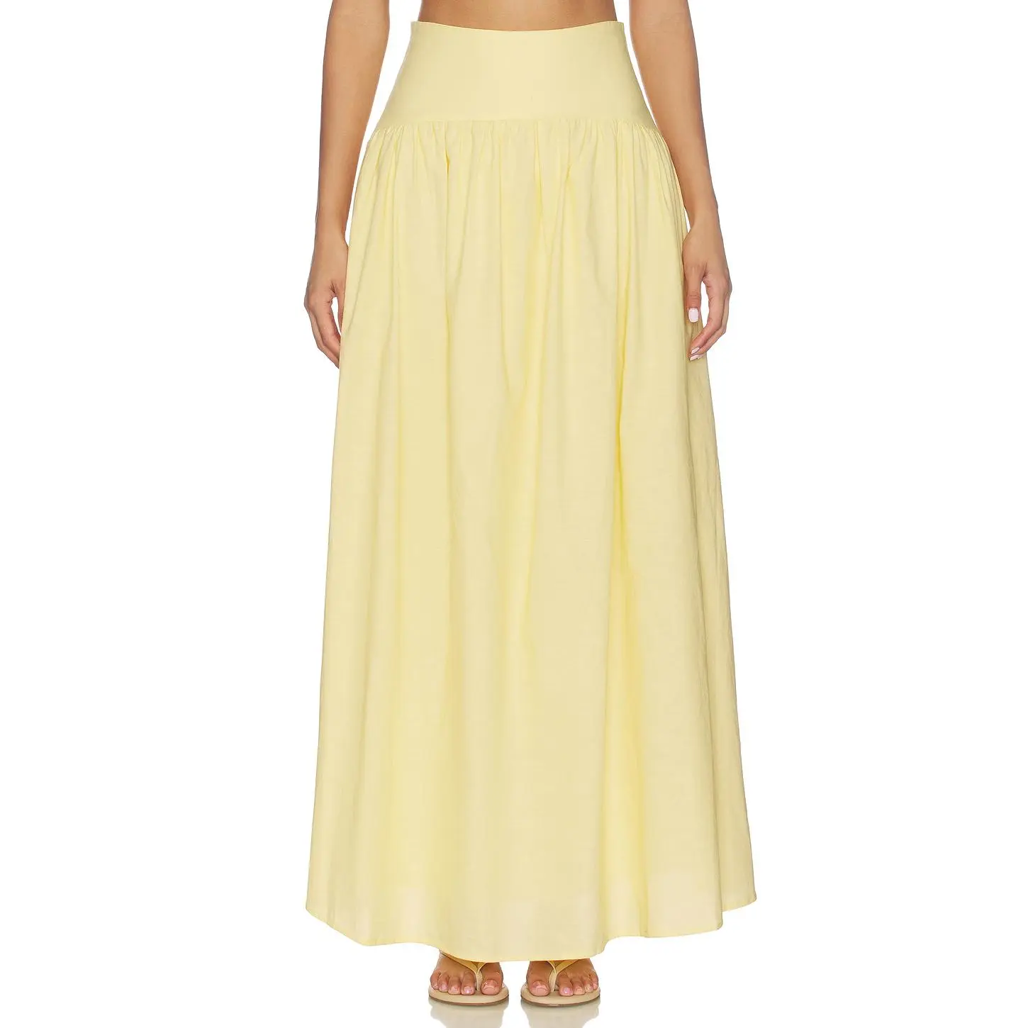 SNDYS Nesa Maxi Skirt in Pollen