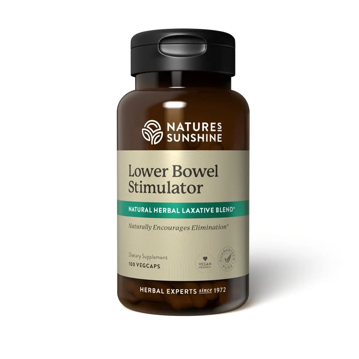 Nature's Sunshine Lower Bowel Stimulator - Helps Relieve Constipation - Cleanse...