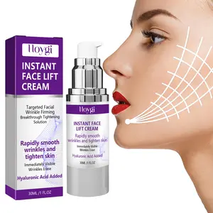 Firming Face Cream with Hyaluronic Acid Instant Tightening Lifting Wrinkle Remover Tightening Hydrating Moisturizing Brightening Anti-Aging
